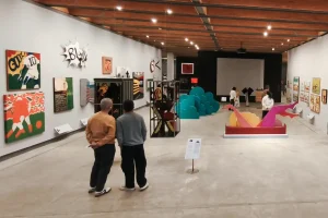Foto da Mostra Pop Brasil na Pinacoteca