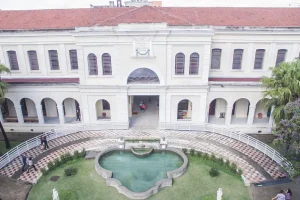 Foto da fachada do Museu da Imigração